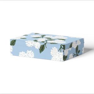 Rifle Paper Co. Decorative Medium Size Storage Box - Hydrangea